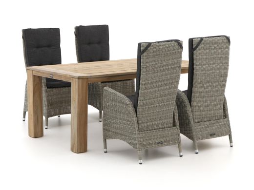 Intenso Fabrizi/ROUGH-X 180cm dining tuinset 5-delig verstelbaar