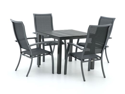 Bellagio Lugo/Fidenza 90cm dining tuinset 5-delig stapelbaar