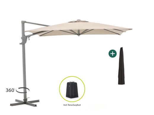 Shadowline Francisco zweefparasol 260x260cm