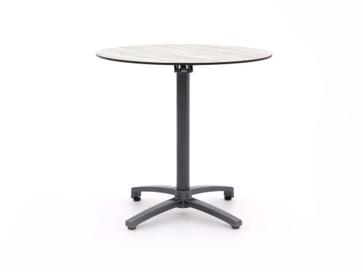Bellagio Canzo klaptafel ø 80cm (h:73cm)