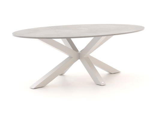 Bellagio Induno Ellips dining tuintafel 200x110cm