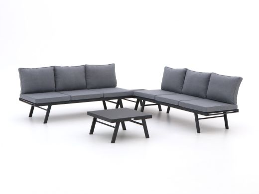 Forza Vadena hoek loungeset 4-delig verstelbaar