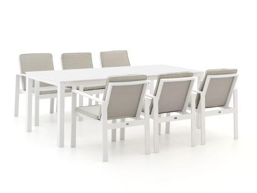 Bellagio Vezzano/Menzano 220cm dining tuinset 7-delig