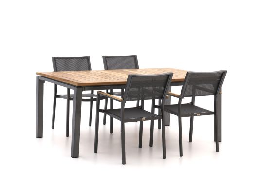 Bellagio Roma/Linosa 180cm dining tuinset 5-delig stapelbaar