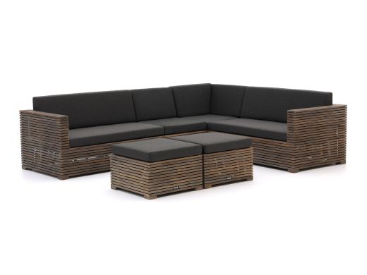 ROUGH-C hoek loungeset 6-delig