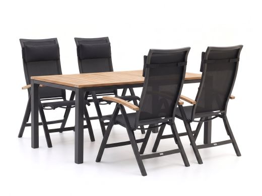 Bellagio Lugo/Linosa 180cm dining tuinset 5-delig verstelbaar
