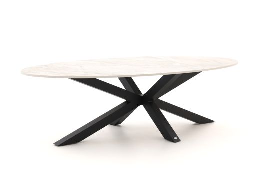 Bellagio Induno Ellips dining tuintafel 280x130cm