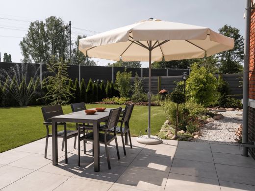 Shadowline Aruba parasol ø 300cm - Ecru (excl. voet) (incl. beschermhoes)