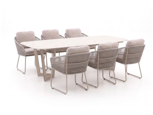 SUNS Noli/Palermo 240cm dining tuinset 7-delig