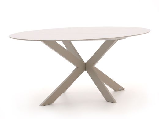 Bellagio Furato ellips dining tuintafel 200x110cm