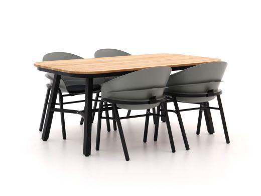Hartman Tubb dining tuinset 185cm 5-delig verstelbaar