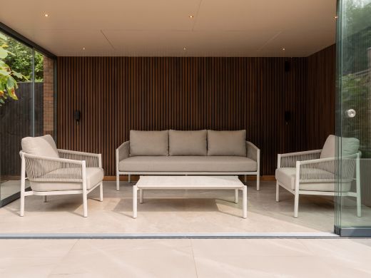 Bellagio Panaro stoel-bank loungeset 4-delig