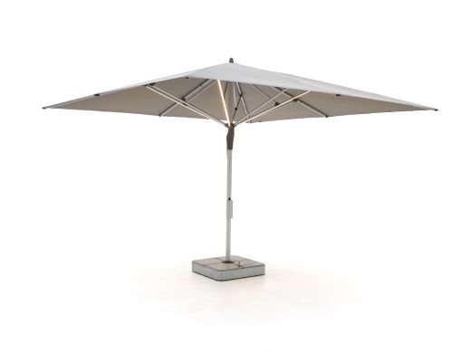 Glatz Fortello LED parasol 400x400cm