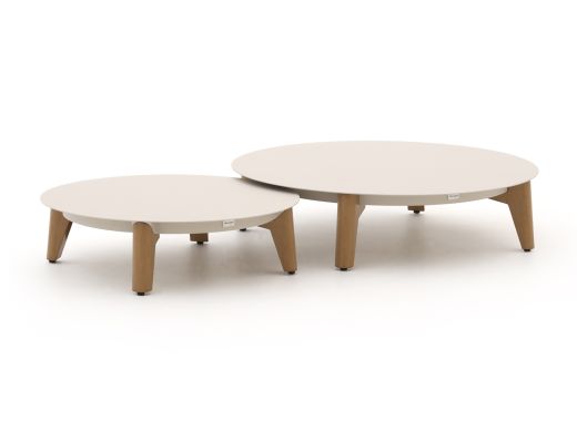 Bellagio Esenta lounge tuintafel ø86 (h:21cm)/ø 68 (h:19cm)