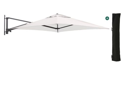Kees Smit Shadowline muurparasol 200x200cm aanbieding