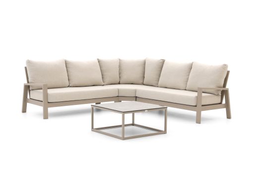 Tierra Outdoor Musone/Rio hoek loungeset 4-delig 5-zits