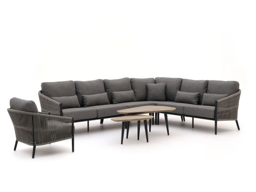 Bellagio Mineo/ROUGH-K hoek loungeset 7-delig