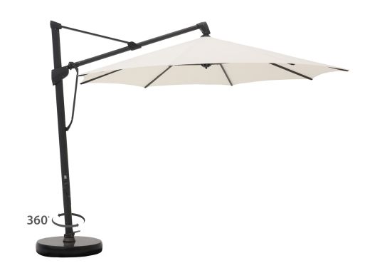 Kees Smit Glatz Sombrano S+ Easy zweefparasol ø 350cm aanbieding