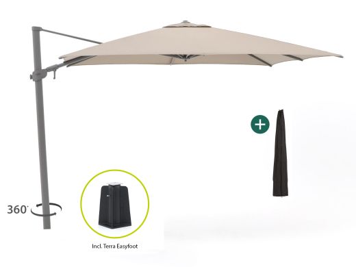 Shadowline Austin zweefparasol 300x300cm