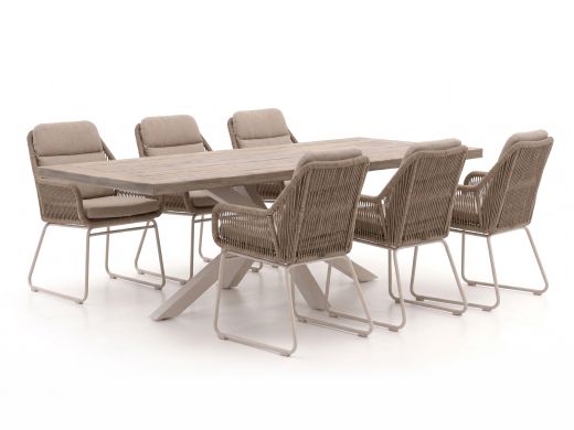 Intenso Isorella/Montorio 220cm dining tuinset 7-delig