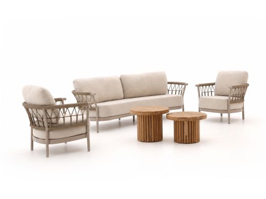 Tierra Outdoor Fresca/Marapa stoel-bank loungeset 5-delig