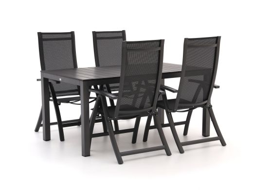 Bellagio Trappeto/Fidenza 160cm dining tuinset 5-delig