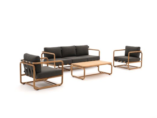 Apple Bee Dolce stoel-bank loungeset 4-delig