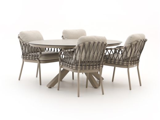 Tierra Outdoor Natal/Oblong 200cm dining tuinset 5-delig