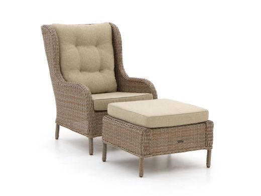 Intenso Gabri lounge tuinstoel met voetenbank