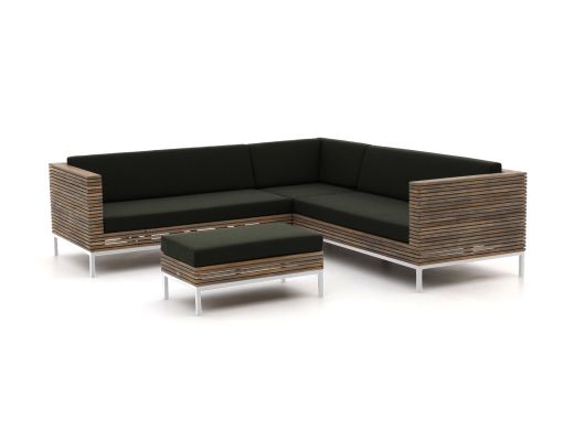 ROUGH-D hoek loungeset 4-delig