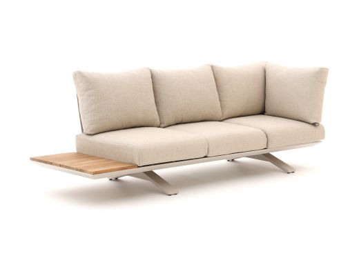 SUNS Stockholm lounge tuinbank 3-zits hoekelement 255cm