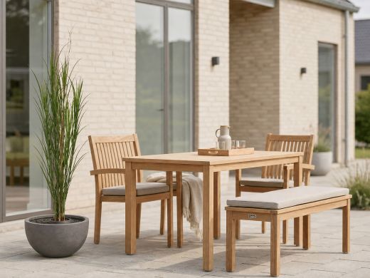 Designplants/Luca Lifestyle Rietgras kunstplant (h:165cm) met Terreno Bowl bloempot - Groen (UV Bestendig) (bloempot = Ash Brown)