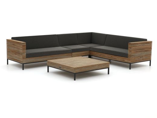 ROUGH-D hoek loungeset 5-delig