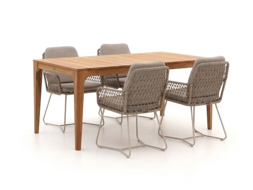 Intenso Trasimeno/Bruca 170cm dining tuinset 5-delig