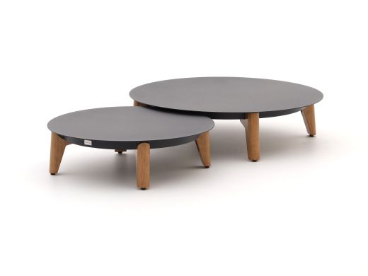 Bellagio Esenta lounge tuintafel ø86 (h:21cm)/ø 68 (h:19cm)