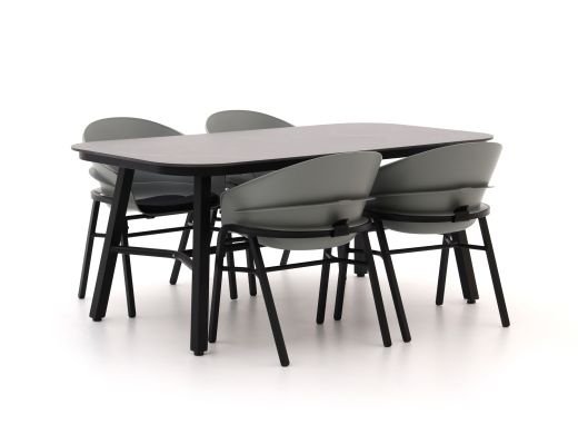 Hartman Tubb dining tuinset 185cm 5-delig verstelbaar