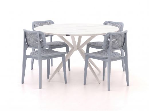 Forza Xitta/Sora ø127cm dining tuinset 5-delig
