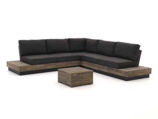 Bellagio Pilago/ROUGH-C hoek loungeset 4-delig