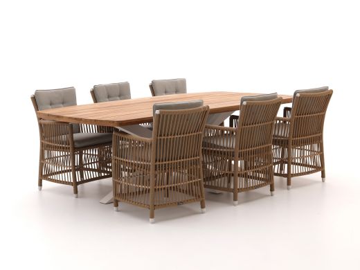 Manifesto Ortello/Induno Deens Ovaal 240cm dining tuinset 7-delig