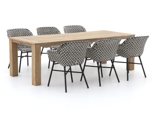 Hartman Delphine/ROUGH-X 240cm dining tuinset 7-delig