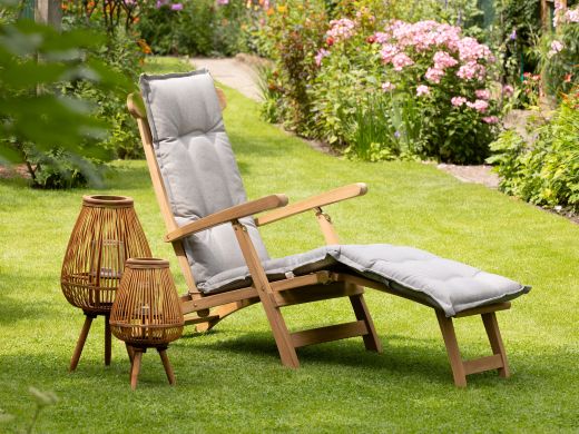 Sunyard Bourne deckchair - Natural Teak - Teakhout