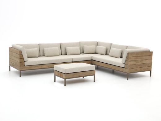 Apple Bee Long Island hoek loungeset 5-delig