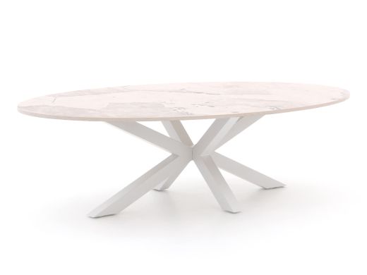 Bellagio Induno Ellips dining tuintafel 200x110cm