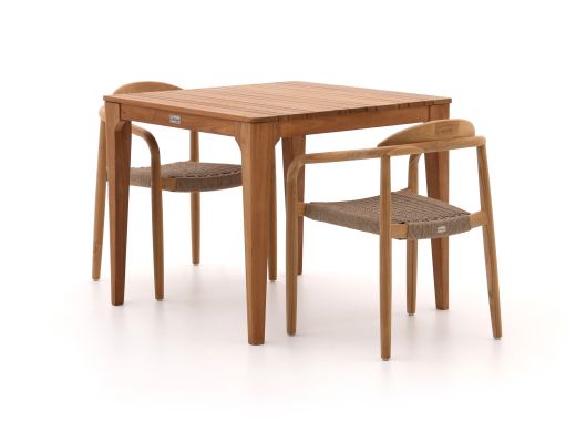Bellagio Berbaro/Bruca 90cm dining tuinset 3-delig stapelbaar