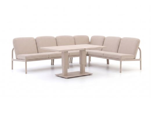 Manifesto San Teodoro/Usini 140cm hoek dining loungeset 5-delig verstelbaar