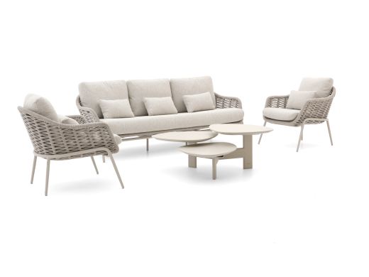 SUNS Casto stoel-bank loungeset 4-delig