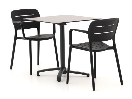 Forza Pazzia/Canzo 70cm dining tuinset 3-delig stapelbaar