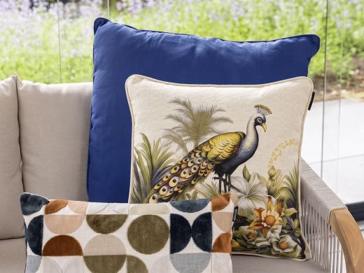 Madison Sierkussen 50x50cm - Peacock Green