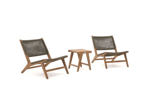 Bellagio Elcito lounge balkonset 3-delig