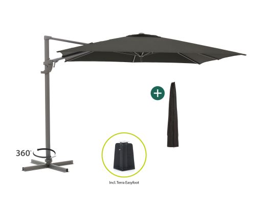 Shadowline Francisco zweefparasol 300x300cm